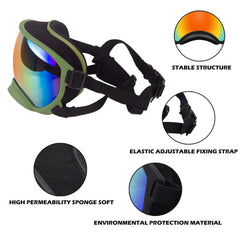 Lunettes NICERINC PET pour chien grand – mousse de contact doux.
