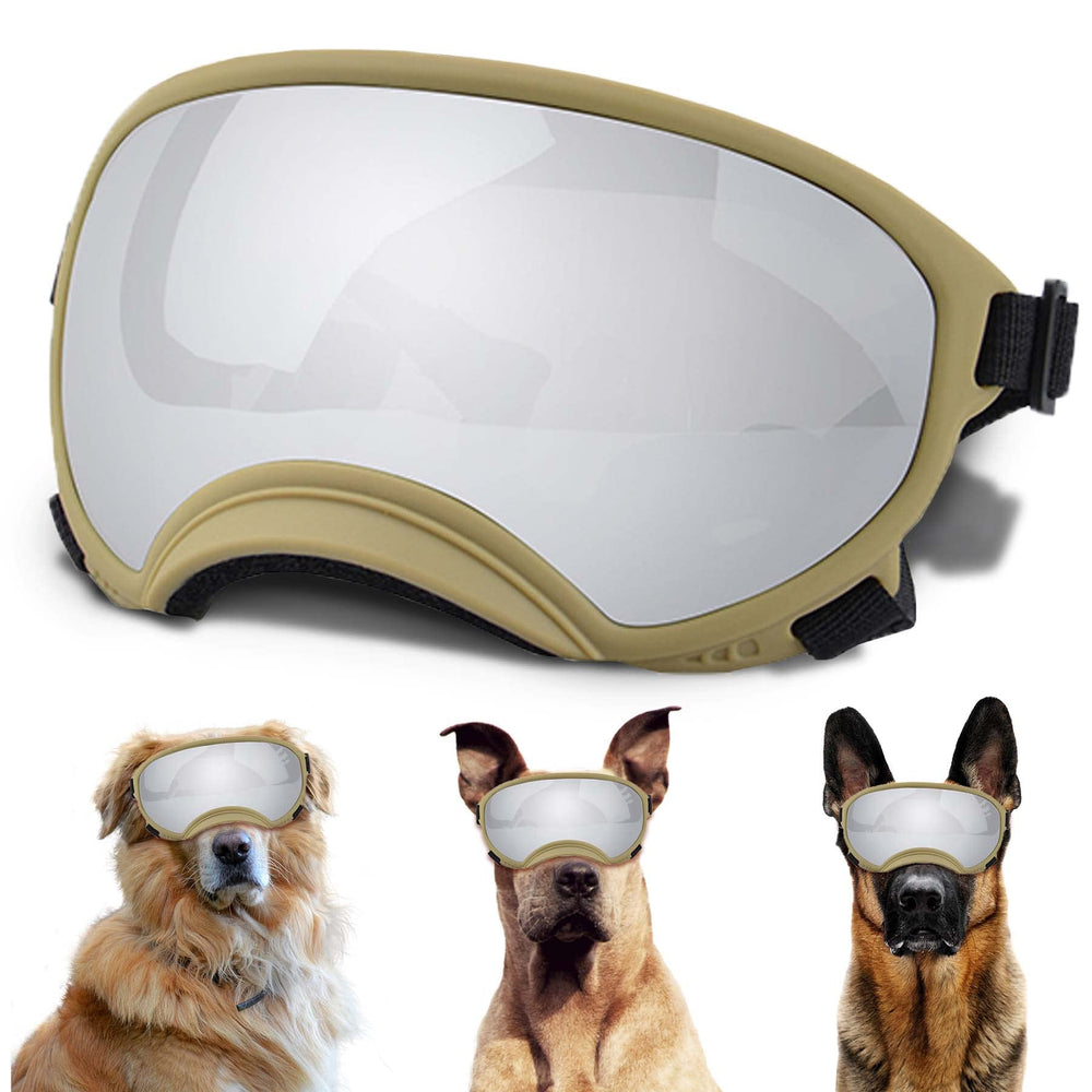 Lunettes NICERINC PET pour chien avec lentilles PC et protection UV.