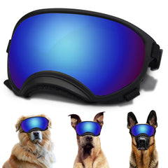 NICERINC PET lunettes chien: protection UV et verres PC pour journées ensoleillées.