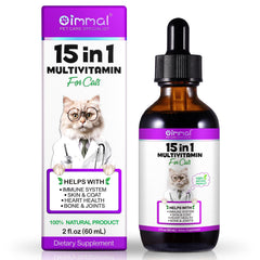 NIFEISHI gouttes 15-en-1 pour immunité et vitalité du chat
