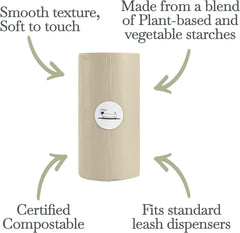 Nina Woof sacs compostables et biodégradables respectueux de l environnement pour sorties.