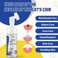 Ninibabie Menton Chat Acné Zone Sensible: Aide potentielle à équilibrer le sebum.