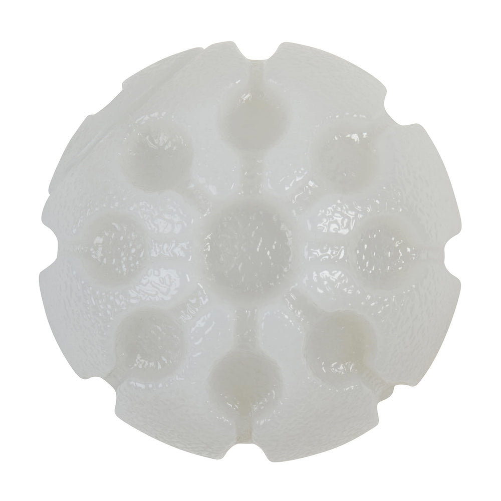 GlowStreak par Nite Ize – balle LED Disc-O vue avant, parfaite pour jeux nocturnes.