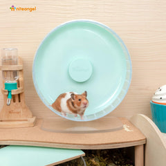Base solide Niteangel pour hamster, stabilité durant l’exercice.