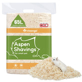 Niteangel copeaux Aspen, texture douce pour un habitat confortable des petits animaux.