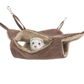 Niteangel hamac double-dortoir pour petits animaux, espace repos polyvalent et confortable.