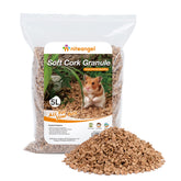 Niteangel litière hamsters coco-liège ensemble: confort naturel et facile