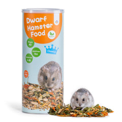 Niteangel nourriture pour hamster nain, mélange équilibré pour énergie quotidienne.