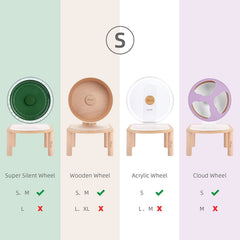 Niteangel Plateforme cloud small silencieuse aide à réduire les vibrations pendant l'exercice.