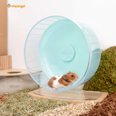 Roue Niteangel hamster hauteur reglable et base solide.