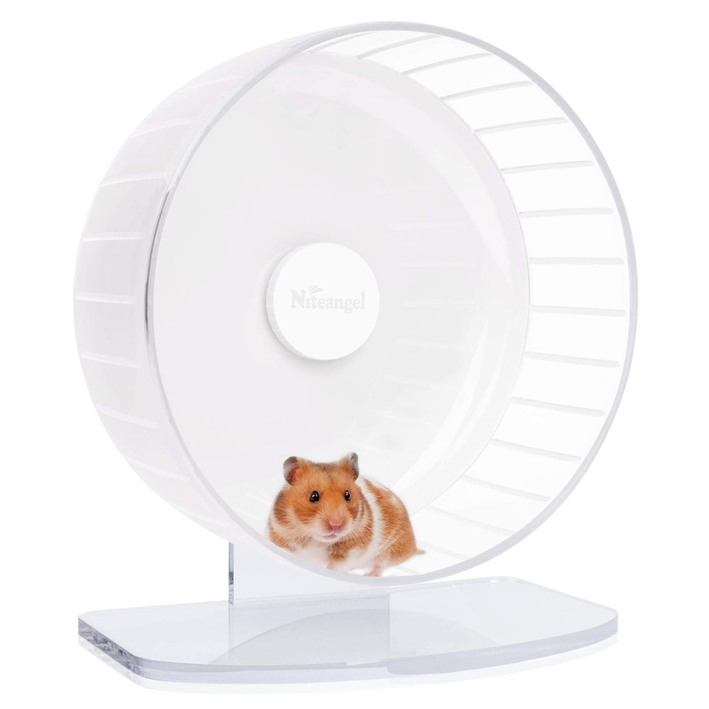 roue-exercice-hamster-silencieuse-11-pouces par niteangel, idéale pour des nuits calmes.