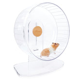 Roue d'exercice silencieuse Niteangel pour hamster, glisse sans bruit et divertit.