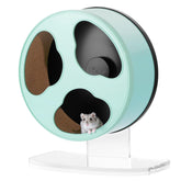 Roue Niteangel silencieuse pour hamster, exercice fluide et sans bruit.