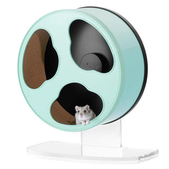 Roue Niteangel silencieuse pour hamster, exercice fluide et sans bruit.