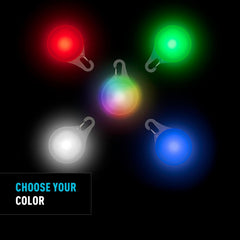Bouton poussoir pour allumer et régler la couleur facilement.