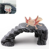 NIUOHOY grotte-axolotl-refuge-aquarium — refuge naturel pour vos axolotls