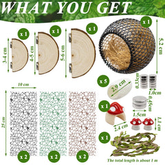 Niuohoy habitat – plateformes en bois, trois tailles adaptées.