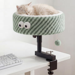 NIUZYRO lit de bureau pour chat en rotation 360, proche de vous.