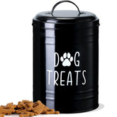 NIXBYO Conteneur gourmand chien, vue face, rangement pratique des friandises.