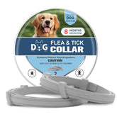 Collier NJKPUYT pour chiens autour du cou, prévention des puces et tiques.