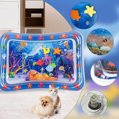 Poissons flottants sur le tapis NLAIKE pour stimulation visuelle
