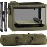 NOAH & PAW cage pliable 42 pouces, transport pratique.