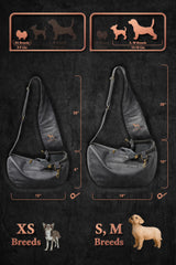 Noah & Paw sling avec doublure végan douce pour toucher agréable.