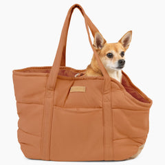 NoblePup porte-sac peluche pour chien petit, transport confortable en voyage.