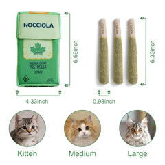 Nocciola jouets-chat-catnip-peluche-douce : douceur rassurante et jeu durable pour les chats
