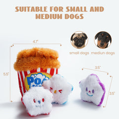 Jouet interactif Nocciola Popcorn pour stimuler la curiosité canine.