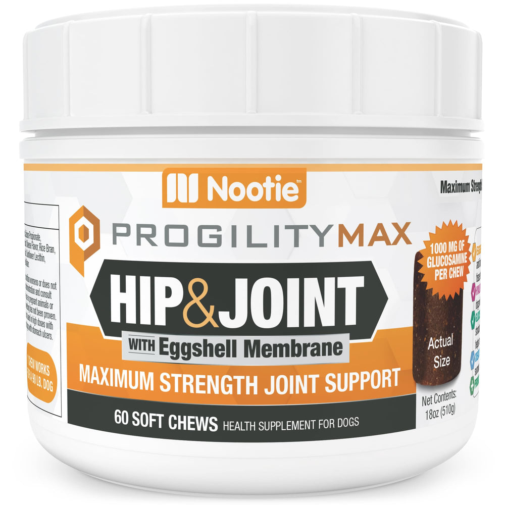 Nootie Progility: soutien des articulations et hanches pour chiens actifs.