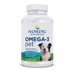 Nordic Naturals Omega-3 pour animaux – Bouteille – peut soutenir le cœur et le pelage.