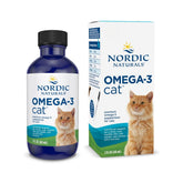 Nordic Naturals Omega-3 Chat – bouteille avec pipette, soutien potentiel au cœur et au pelage