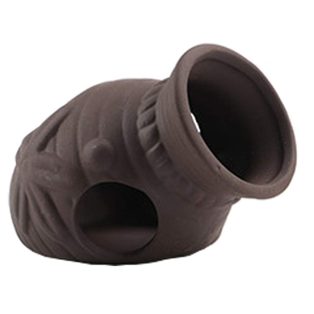 Norgail bocal ceramique decoration aquarium: refuge naturel pour poissons et crevettes.