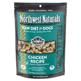Northwest Naturals bouchées poulet lyophilisees, texture tendre pour récompenser lors de l'entraînement.