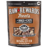 Northwest Naturals foie-bison, petites bouchées, récompenser chiens et chats.
