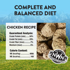 Northwest Naturals ingredients de qualite humaine, fabriques aux Etats-Unis avec inspection sanitaire.