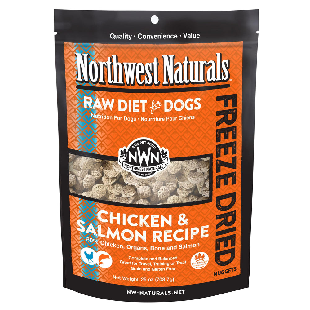 Northwest Naturals poulet-saumon bouchées: faciles à mâcher pour tous les chiens.
