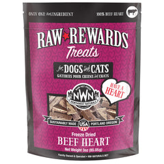 Northwest Naturals morceaux de cœur de bœuf en petit format friandise pratique