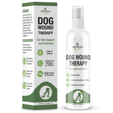 Bouteille du spray NOVEHA pour le soin des plaies chez les chiens, prévention et nettoyage.