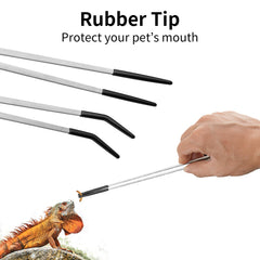 Novery embouts-caoutchouc pinces reptile protège bouche et morsures.