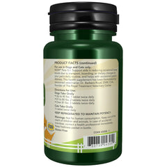 NOW Pets G.I. Support, flacon de 90 tablettes, pratique pour la routine quotidienne.
