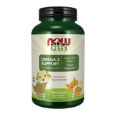 NOW Pets Omega-3 gélules molles, soutien articulations et mobilité.