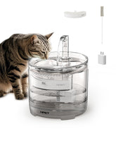 NPET WF050 fontaine pour chat avec capacité 1,5 L, vue claire et compacte