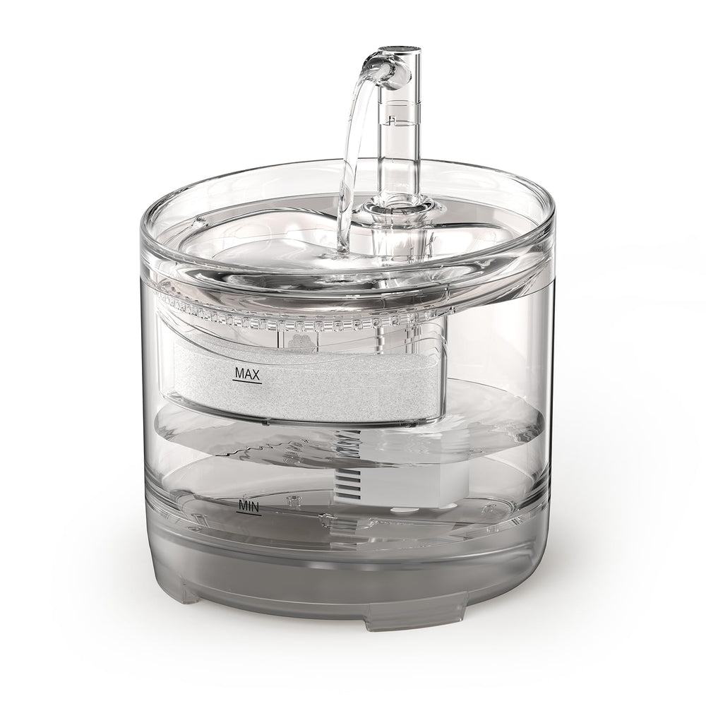 NPET WF050TP avec bec-fontaine pour inciter à boire plus efficacement.