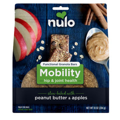 Nulo Barres Granola Functionnelles emballage – snack pratique pour chien favorisant mobilité et énergie