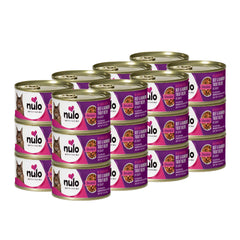 Pâté Nulo bœuf et truite arc-en-ciel, texture appétissante pour l'appétit.