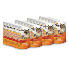 Nulo Freestyle mousse chat crèmeuse, texture soyeuse et goût apprécié par les chats.