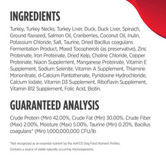Nulo Freestyle Raw sans cereales, alimentation adaptée sans céréales.