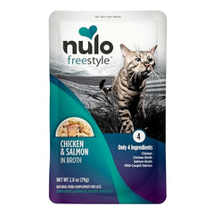 Nulo Freestyle saumon-poulet-bouillon-poche: saveur riche et appétit soutenu
